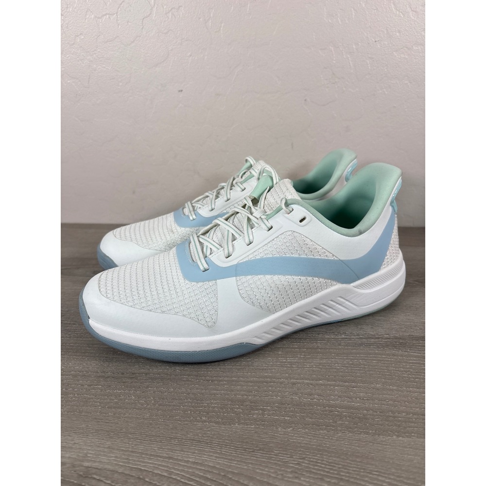 Orthofeet Ace Pickleball Orthopedic Womens 11.5 M Sneakers White Blue Green